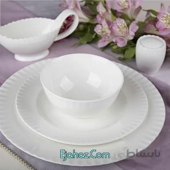 سرویس غذاخوری چینی مدل آدنیس بی وی کی(BVK)