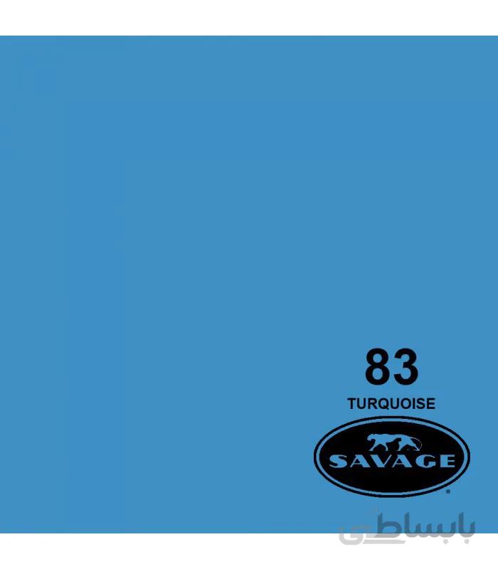فون کاغذی SAVAGE کد رنگی Turquoise 83-12