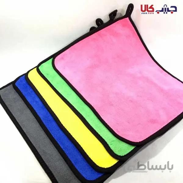دستمال میکروفایبر نظافت خودرو