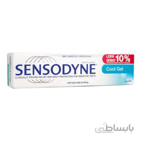 خمیردندان سنسوداین ۱۰۰ گرم – حاوی عطر و طعم ژل خنک – مناسب برای استفاده روزانه و محافظ خوب برای دندان های حساس – Sensodyne toothpaste cool gel