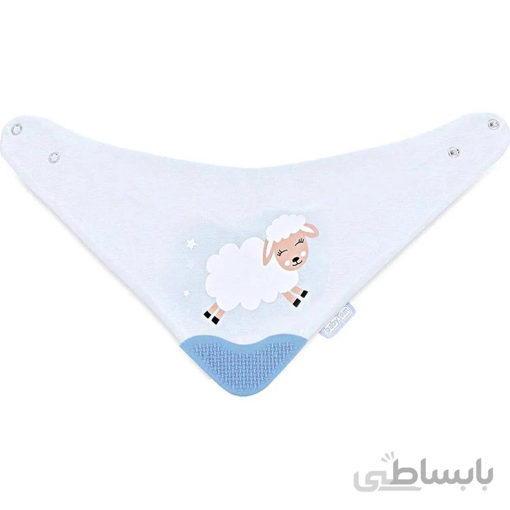 دندانگیر کودک بی بی جم طرح پیشبند Babyjem طرح گوسفند