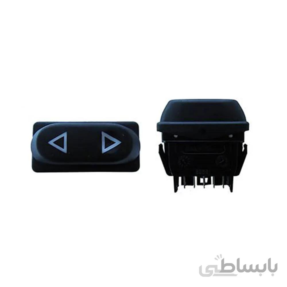 کلید شیشه بالابر برقی راست X7 با نور آبی کروز