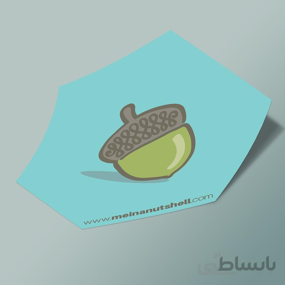 استیکر meinanutshell-nut