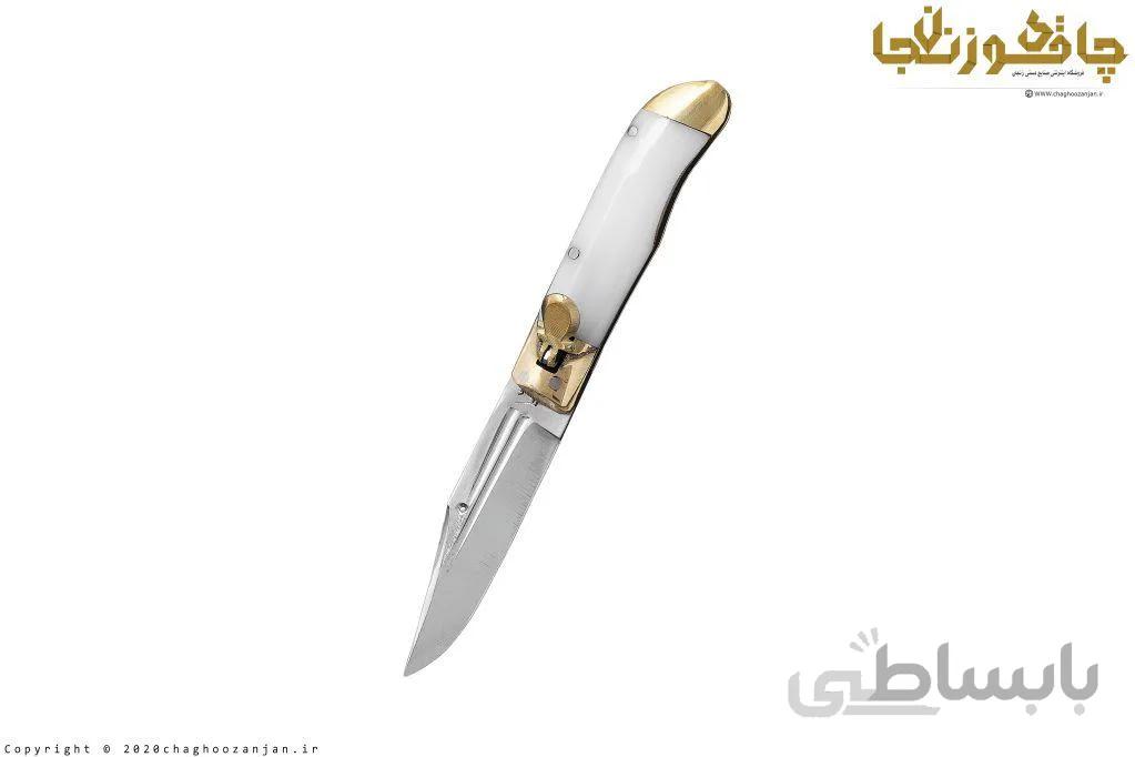 چاقوی مینیاتوری فشاری 14 سانتی استاد عباس