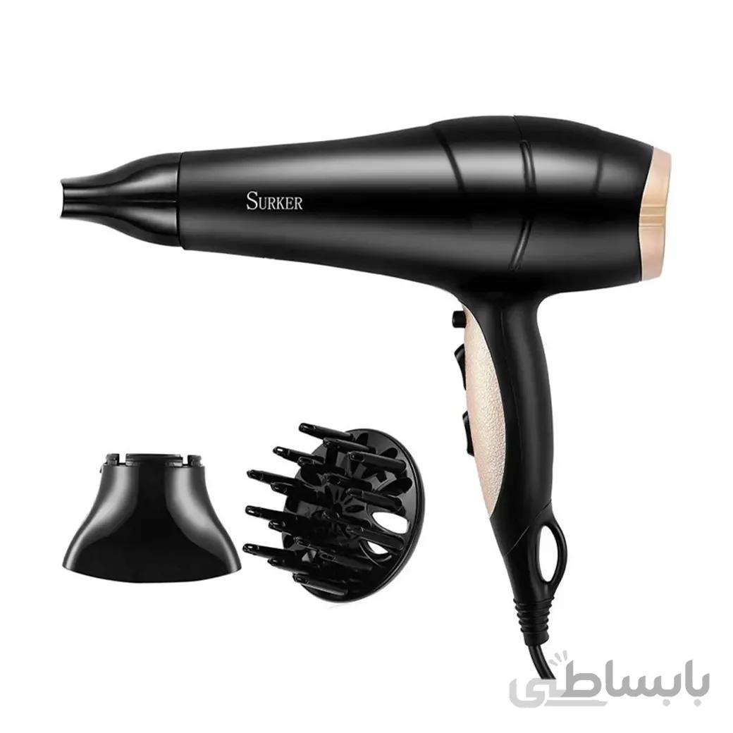 سشوار حرفهای سورکر مدل DW-1301 ا SURKER Hair Dryer Professional DW-1301
