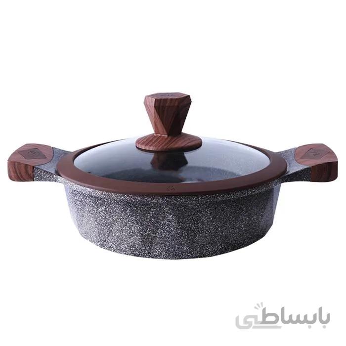 تابه گرانیتی زیو مدلZ 8172 26طرح الماس در3رنگ