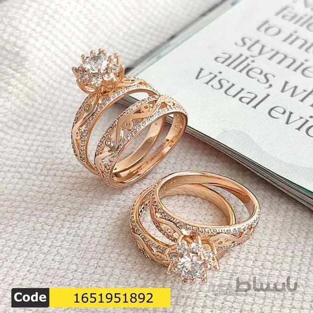 انگشتر مارک ژوپینگ طرح طلا