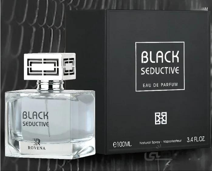 عطر مردانه روونا (Rovena) مدل آنتونیو باندراس سداکشن این بلک (Antonio Banderas Seduction In Black) حجم 100 میل