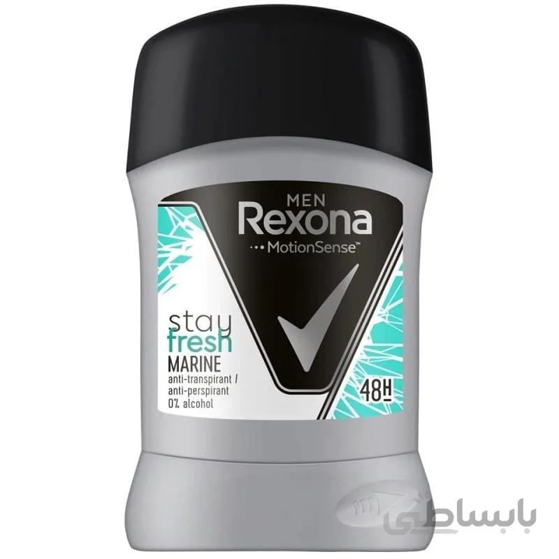 زیر بغل استیک ضد عرق مردانه رکسونا Rexona مدل stay fresh