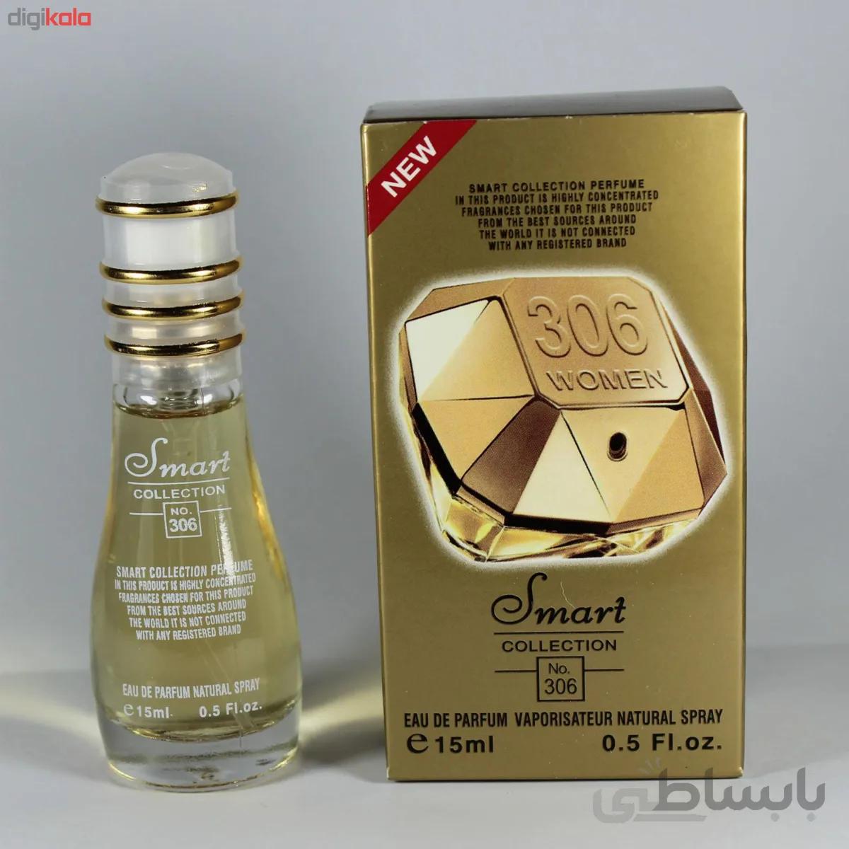 عطر جیبی زنانه اسمارت کالکشن کد 306 مدل لیدی میلیون حجم 15 میلی لیتر