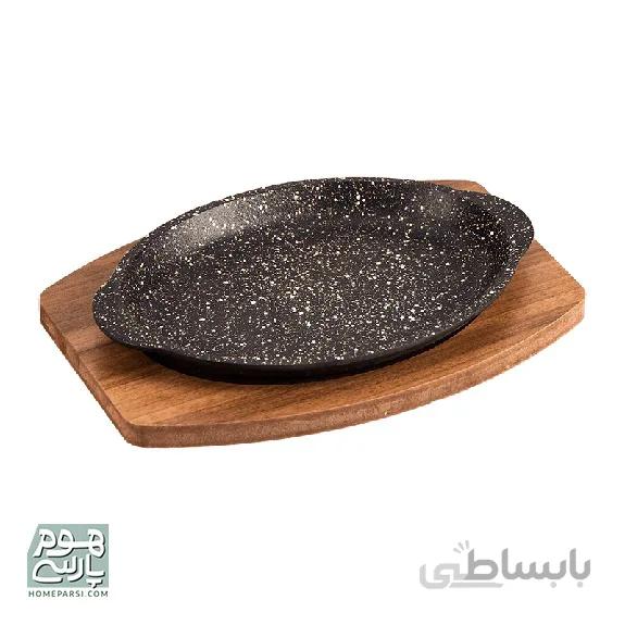 تابه چدن بیضی مدل Sorin