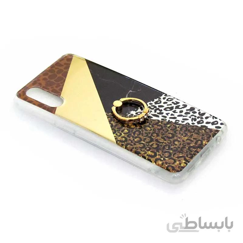 قاب سوپر IMD گلدلاین + هولدر نگین دار سامسونگ Samsung A02