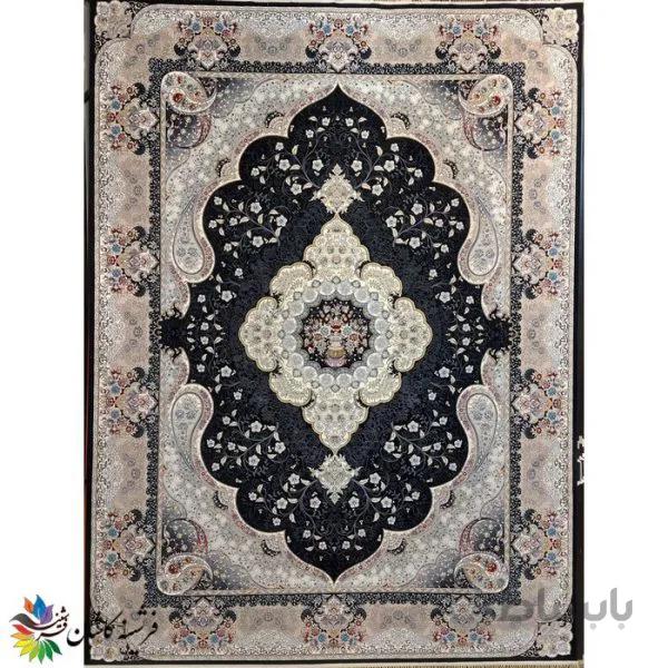 فرش سوگند سرمه ای 700 شانه تراکم 2550