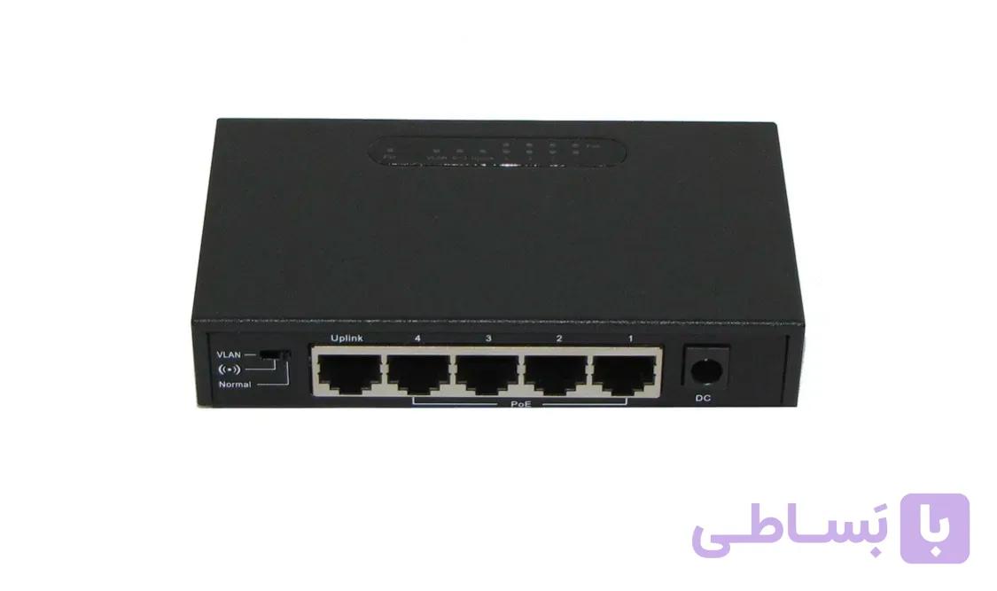 سوییچ 5 پورت مارلیک تک مدل TXE104 — تصویر 1