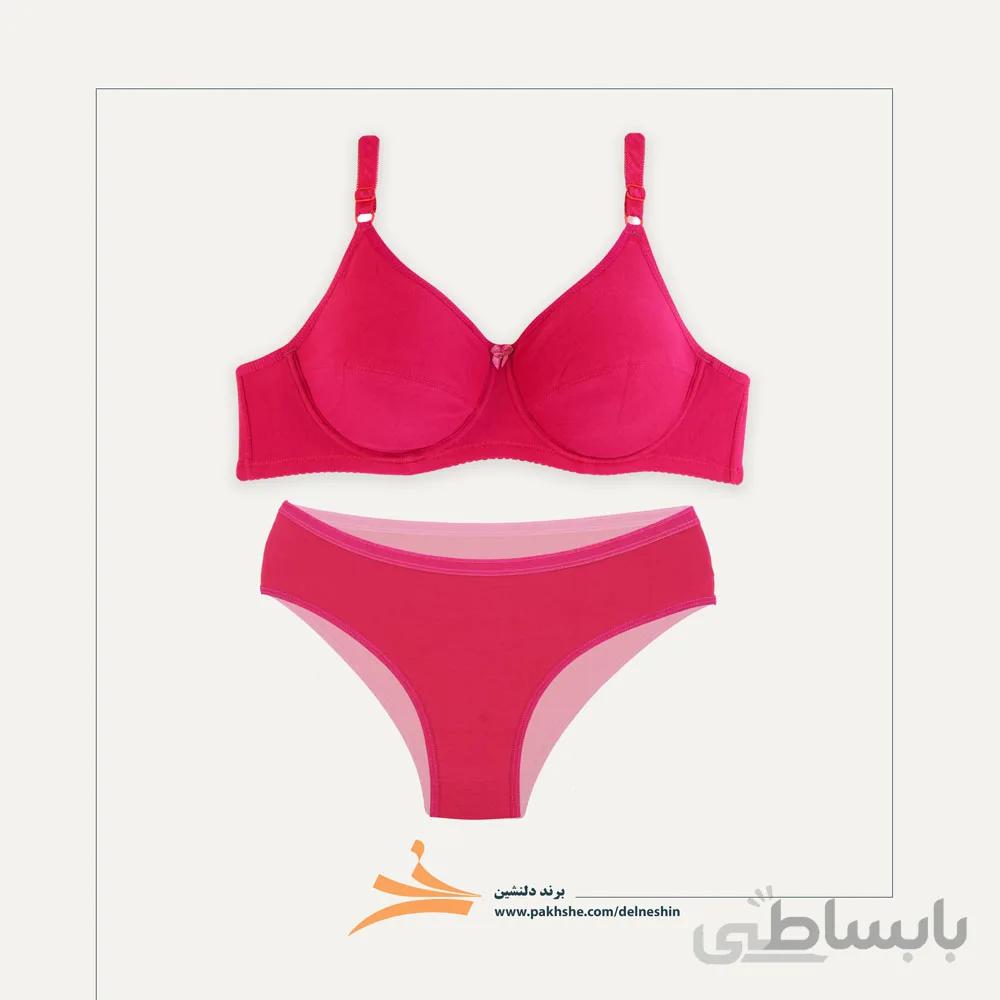 ست نخ پنبه فنردار دو لایه برند دلنشین کد 110