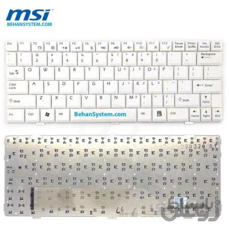کیبورد لپ تاپ MSI مدل WIND U100