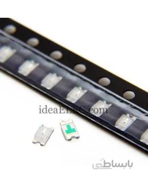دیود نوری زرد SMD سایز 1206 بسته 100 عددی