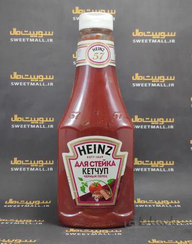 سس کچاپ هاینز 1 کیلو Heinz-ریحان و فلفل سیاه