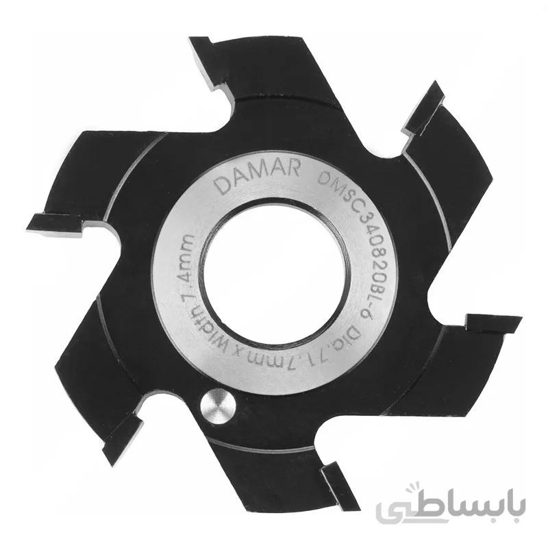 توپی فرز لبه چسبان چپ گرد دامار مدل DMSC340820BL-6