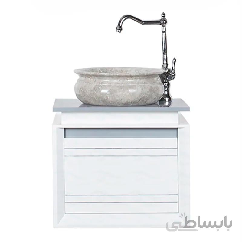 روشویی پاتریس نقره‌ای