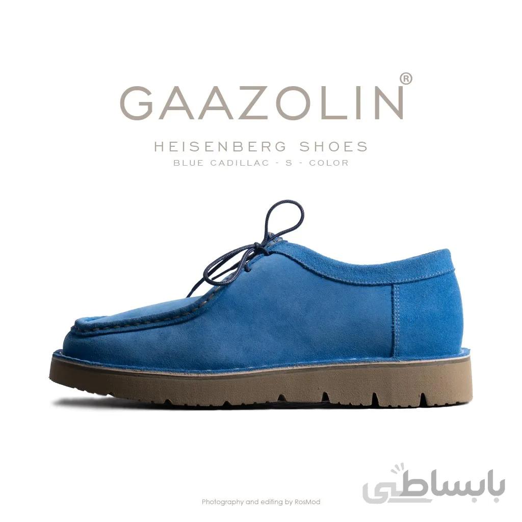 کفش روزمره هایزنبرگ گازولین کاربنی جیر – GAAZOLIN Heisenberg Shoes Blue Cadillac S