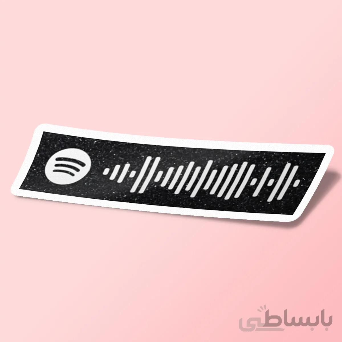 استیکر Pretty Savage Blackpink Glitter Spotify Code