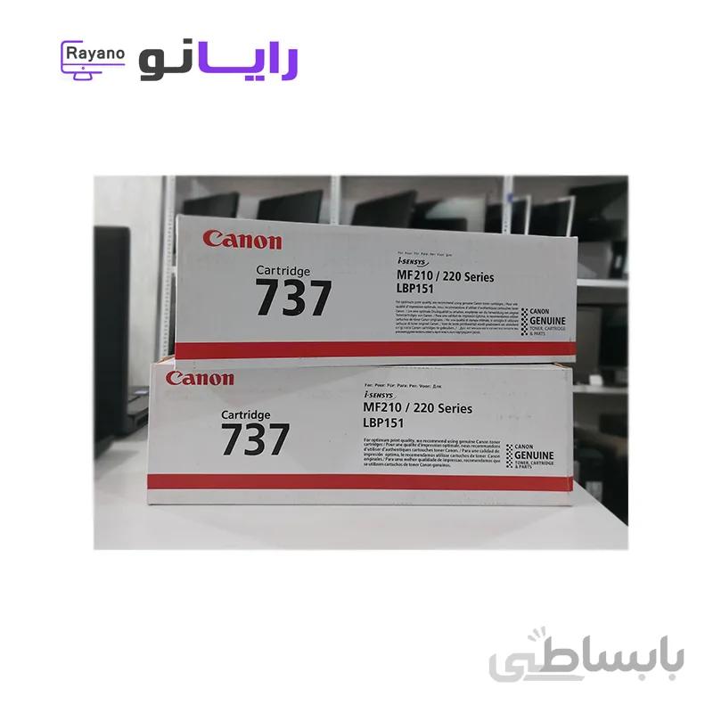 تونر مشکی Canon 737