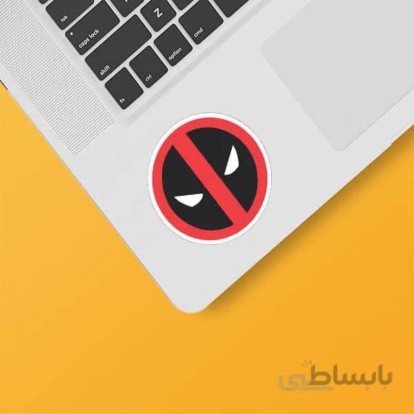 استیکر لپ تاپ طرح ۰۱ DeadPool