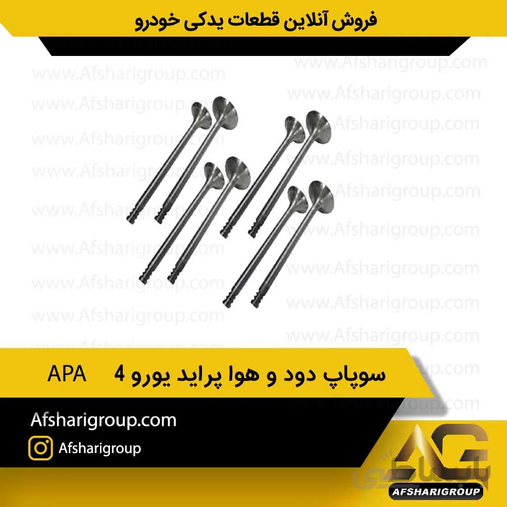 سوپاپ دود و هوا پراید یورو 4 APA