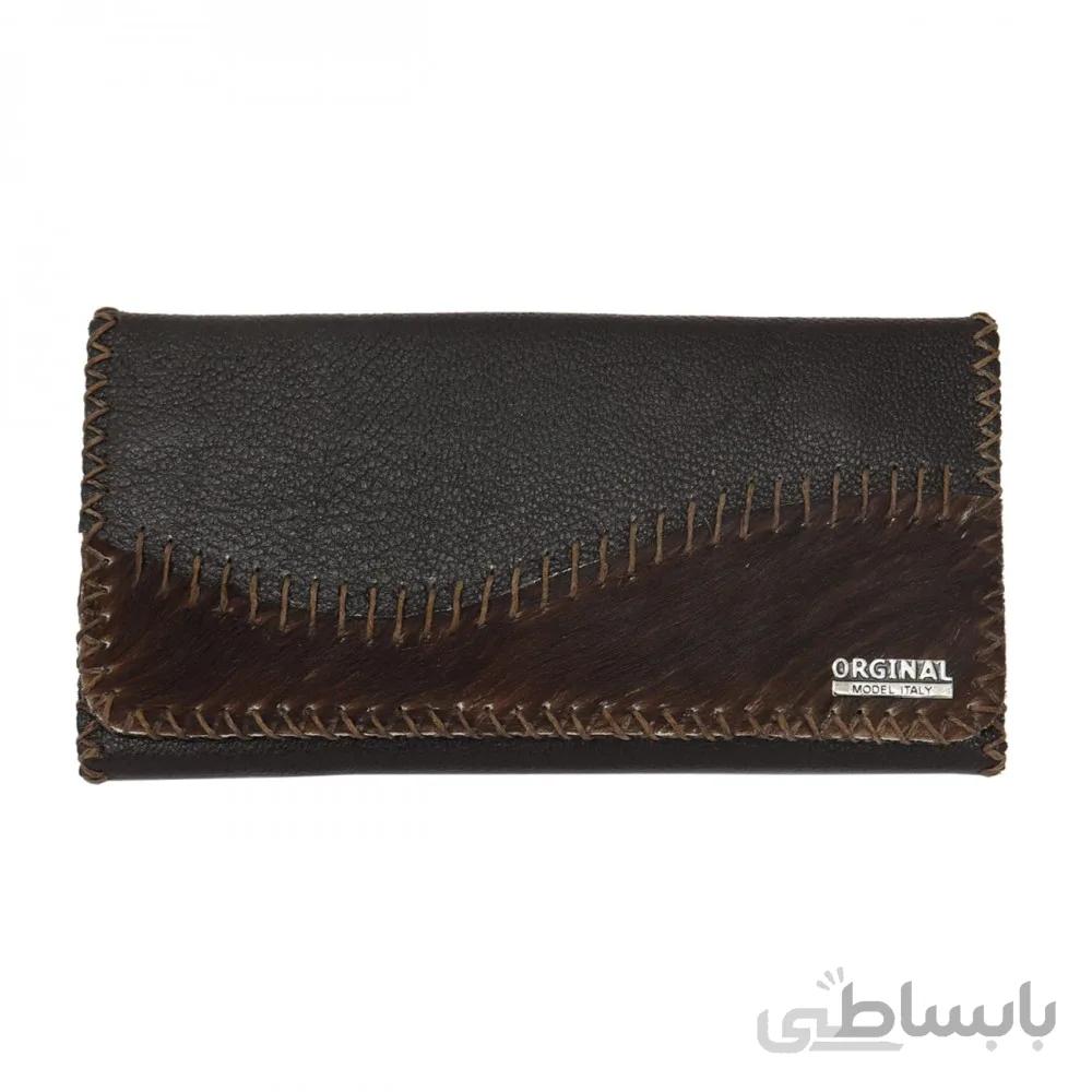 کیف پول چرم طبیعی پوستی