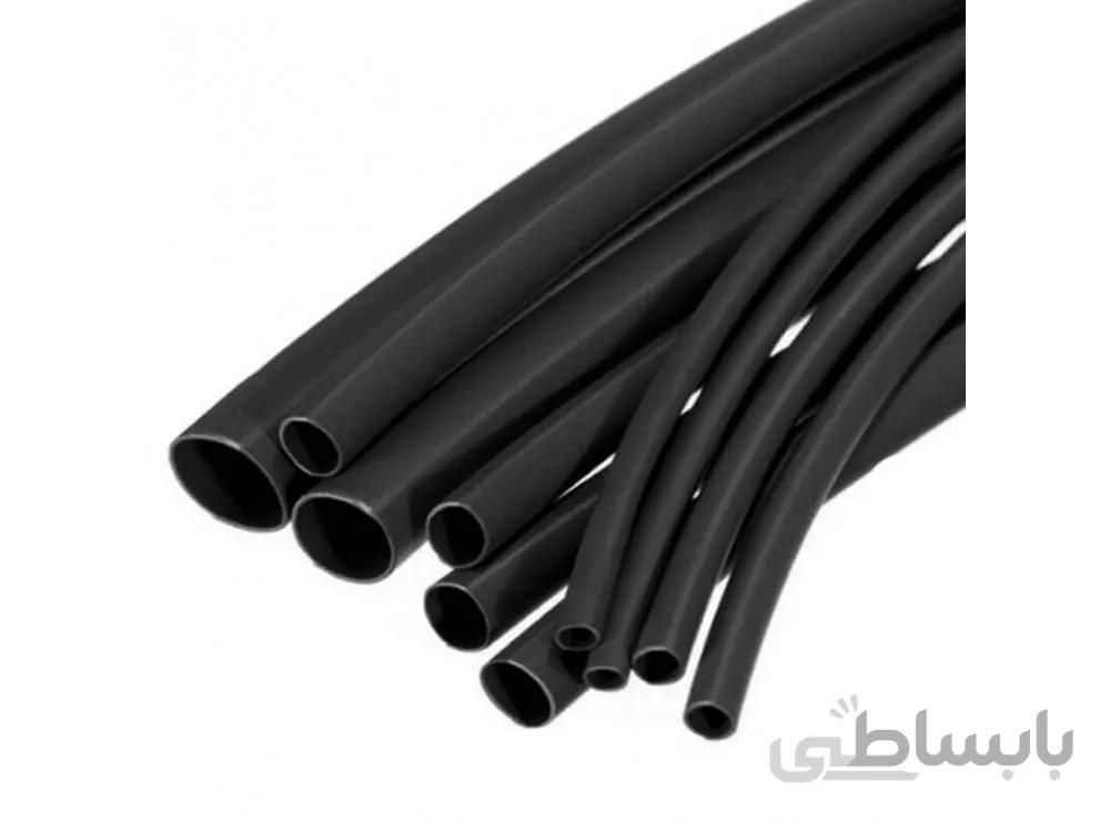 روکش (وارنیش) حرارتی مشکی سایز 5mm – یک متر