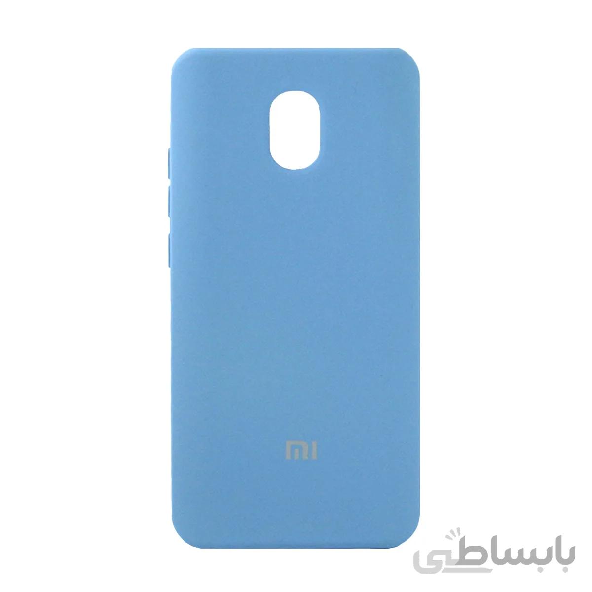قاب سیلیکونی زیر بسته کد رنگ ۵۰۸ آبی آسمانی-Xiaomi 8A