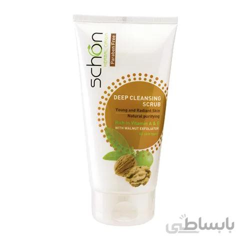 کرم اسکراب لایه بردار شون با عصاره گردو حجم 150 میلی لیتر ا Face Scrub With Walnut Exfoliator 150ml