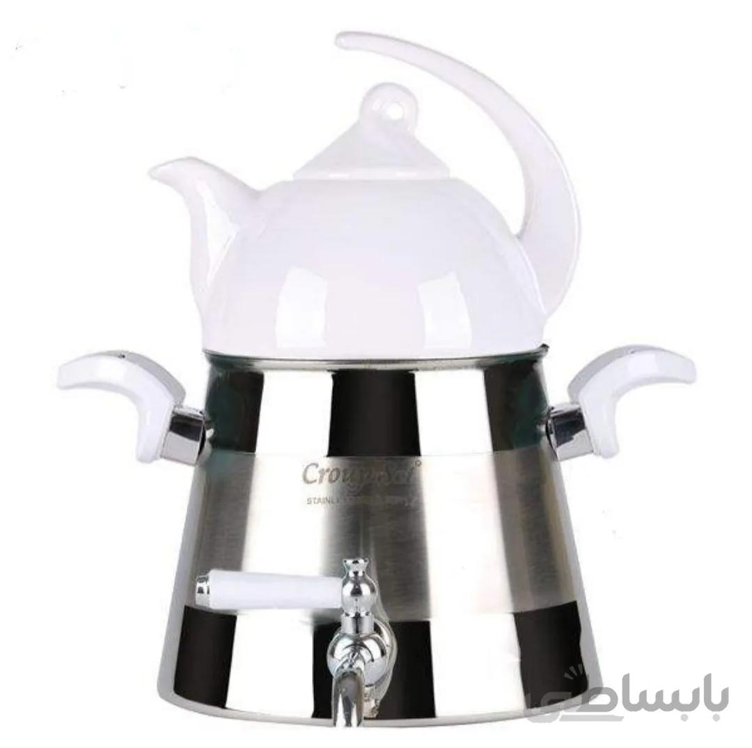 کتری وقوری استیل کروپ ست مدل 405- CROUP SET