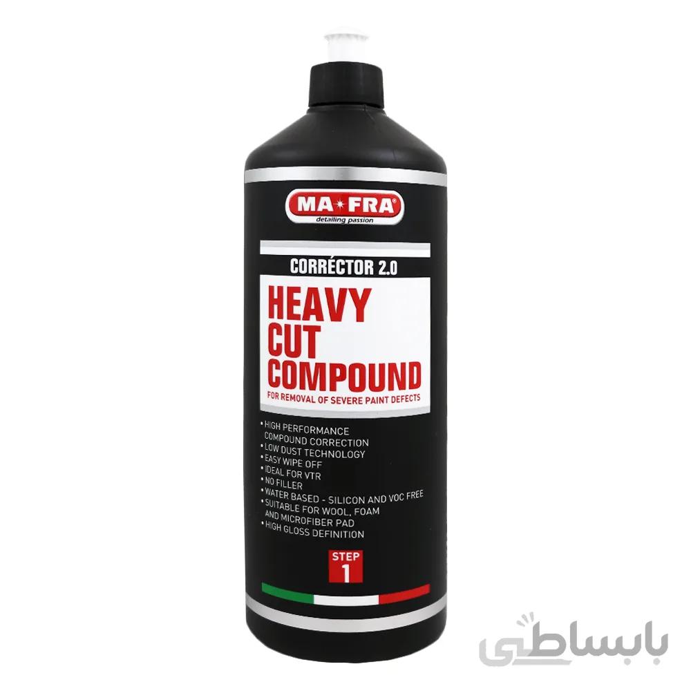 پولیش حرفه ای مرحله اول بدنه خودرو مفرا مدل Heavy Cut Compound