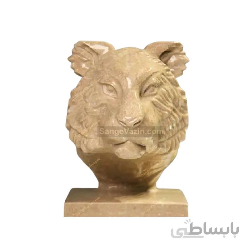 مجسمه ببر سنگی