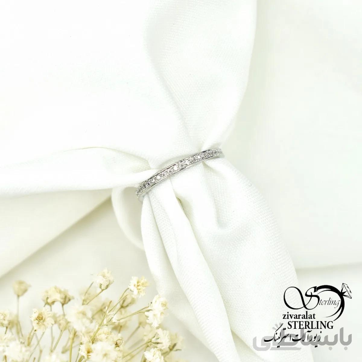 رینگ زنانه طرح طلا کد 6089