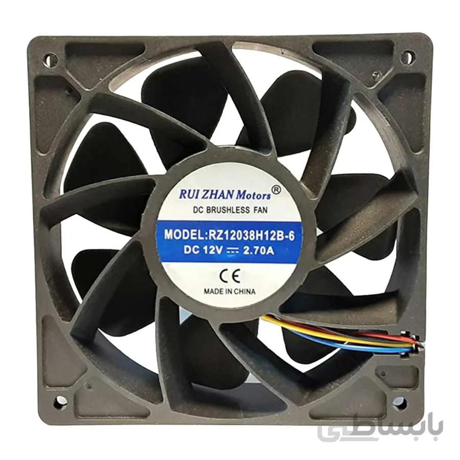 فن خنک کننده دستگاه ماینر 120 میلی‌متری مدل Antminer S9j Avalon ا Antminer S9j Avalon 120mm Miner Cooler Fan