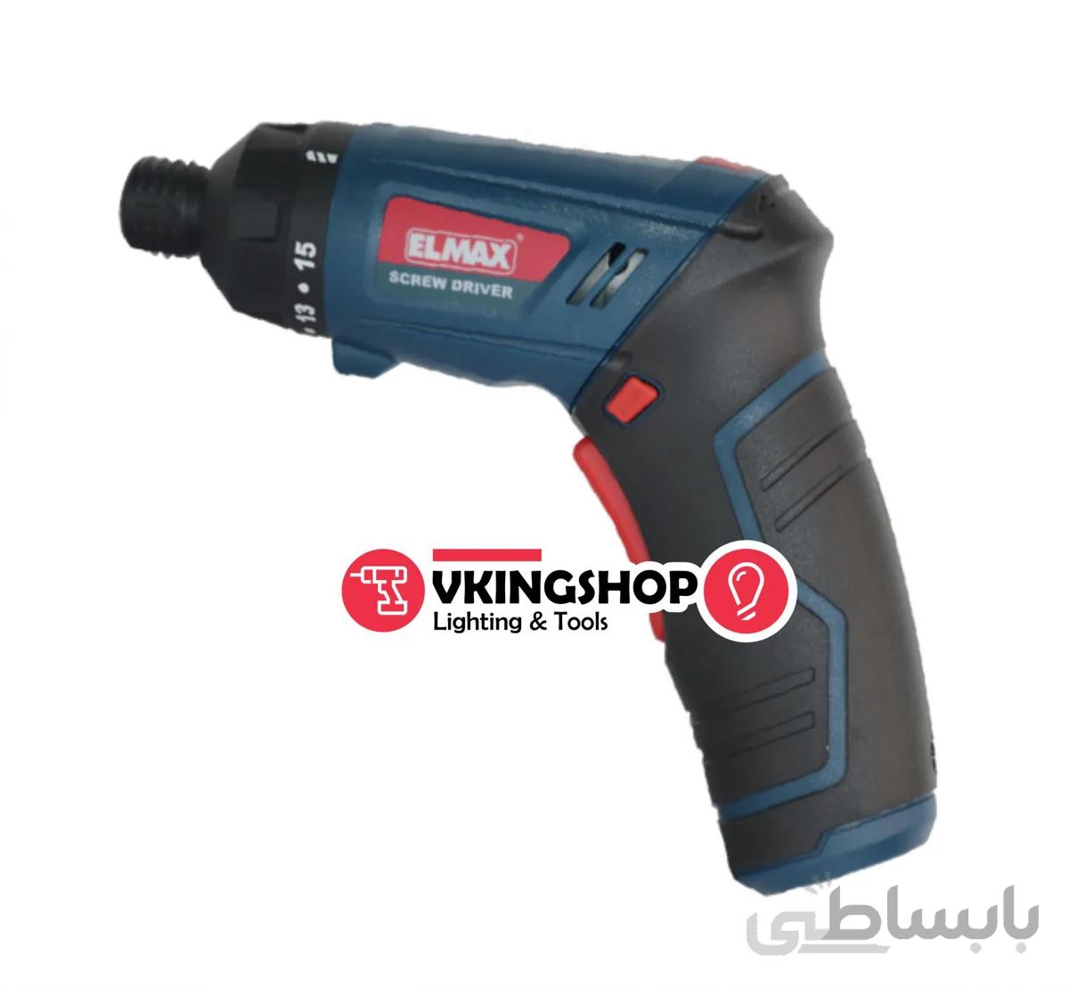 پیچ گوشتی شارژی 3/6 ولت لیتیوم المکس مدل cd 193