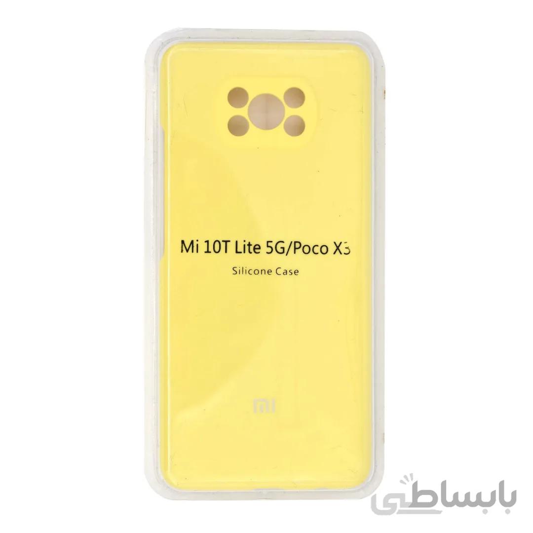 قاب گوشی شیائومی Poco X3 / Mi 10T Lite 5G سیلیکونی اورجینال زیر بسته محافظ لنز دار مدل Nobel Plus-2
