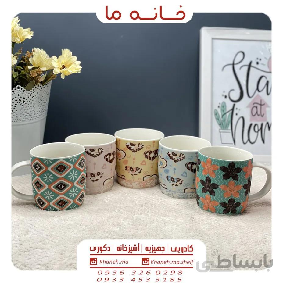 لیوان ماگ سرامیکی مدل میکس