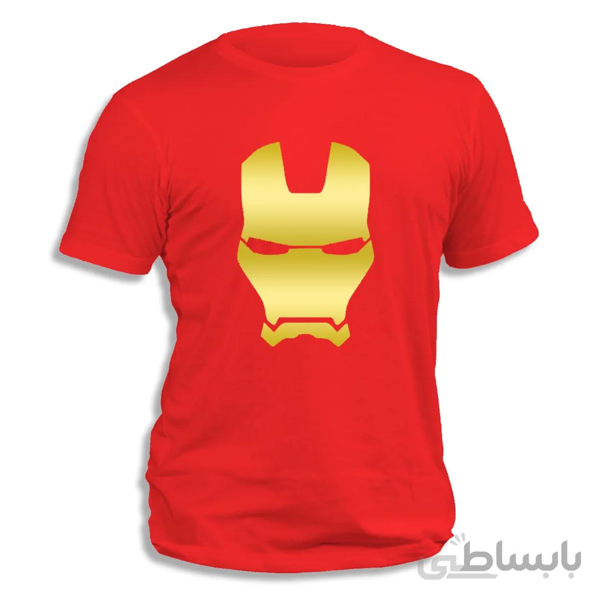 تیشرت طرح ironman
