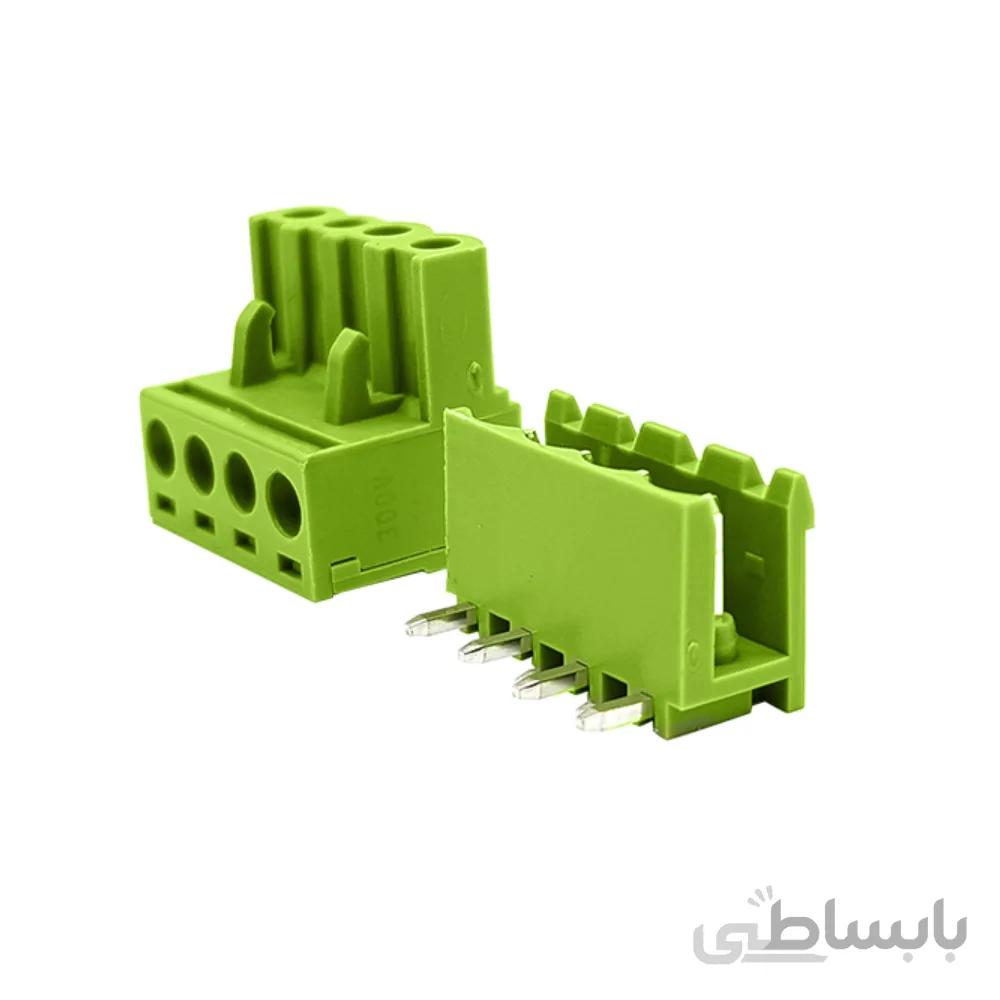 ترمینال فونیکس KF2EDG 5.08mm 4 PIN R/A برند KEFA