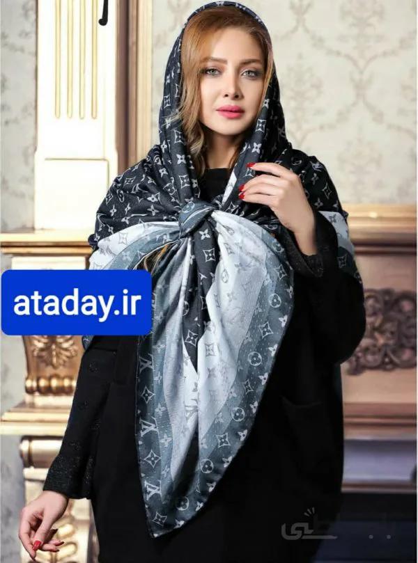 روسری نخی طرح رومی