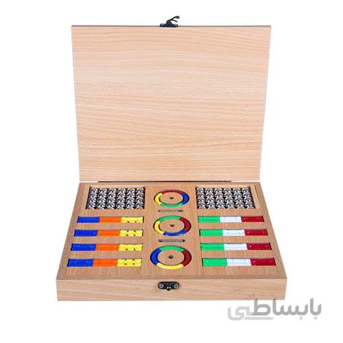 بسته چوبی مگنت خمیده 120 قطعه