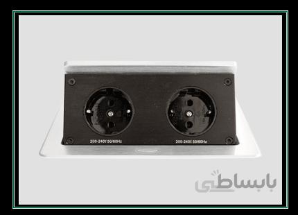 پریز توکار مربعی تاچ کد N334 و N335 فانتونی