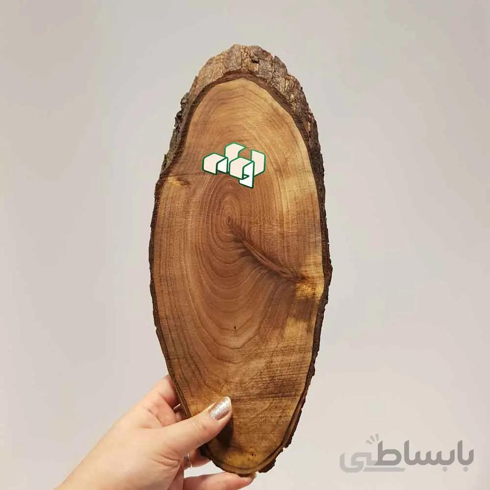 تنه درخت اسلایسی روغن خورده
