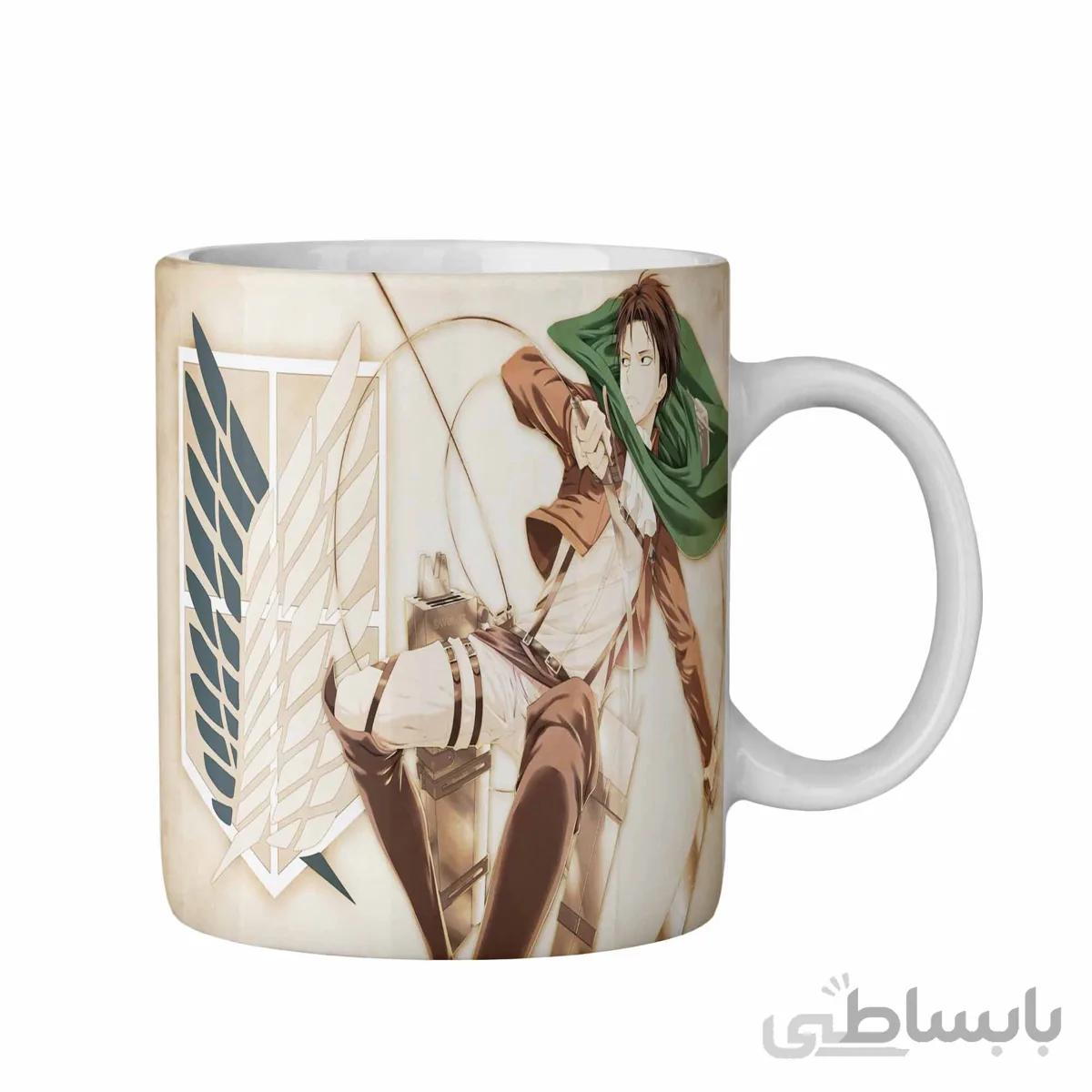 ماگ طرح انیمه اتک آن تایتان Attack On Titan کدKCT10429