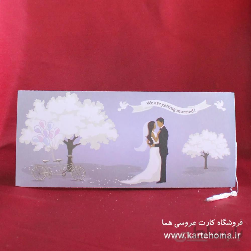 کارت عروسی فانتزی کد 2003