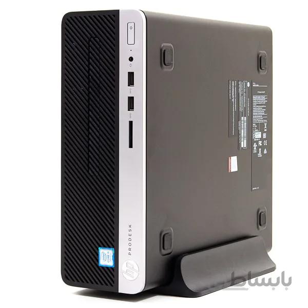 کیس آماده اچ پی HP Prodesk 400 G6-P ا I7 9700-8GB-1TB+250GB SSD-2GB Geforce GT710